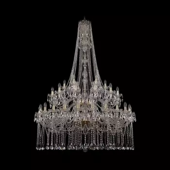 Подвесная люстра Bohemia Ivele 1413/24+12+6/460/h-185/2d Ni