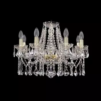 Подвесная люстра Bohemia Ivele 1413/8/200 G Leafs