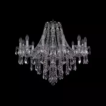 Подвесная люстра Bohemia Ivele 1415/12/300 Ni Leafs