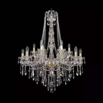 Подвесная люстра Bohemia Ivele 1415/12+6/300/h-108 G