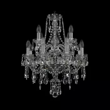 Подвесная люстра Bohemia Ivele 1415/8+4/165/2d Ni