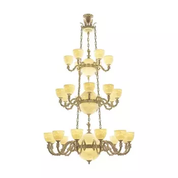 Подвесная люстра Bohemia Ivele 71001P/12+9+6/360/3d GW P1 U Rose Y8 FA10S