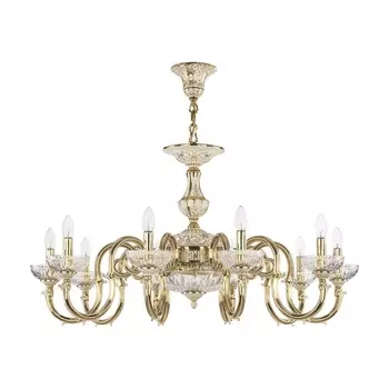 Подвесная люстра Bohemia Ivele 72203P/10/300 GW P Clear/M-1G