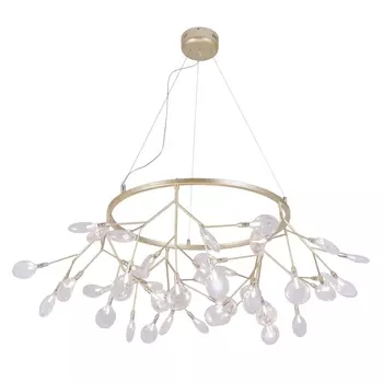 Подвесная люстра Crystal Lux Evita SP45 D Gold/Transparent