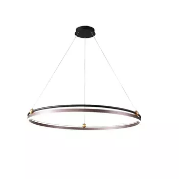 Подвесная люстра Crystal Lux FERNANDO SP88W LED D1000 COFFEE/BLACK