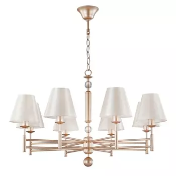 Подвесная люстра Crystal Lux FLAVIO SP8 GOLD