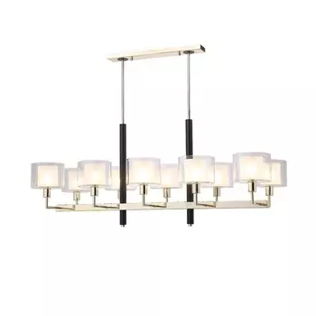 Подвесная люстра Crystal Lux Maestro SP-PL10 L1100 Gold