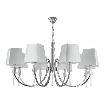 Подвесная люстра Crystal Lux Marsela SP-PL8 Nickel