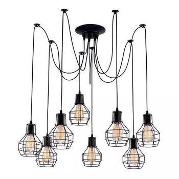 Подвесная люстра Escada 1129/8S (Black)