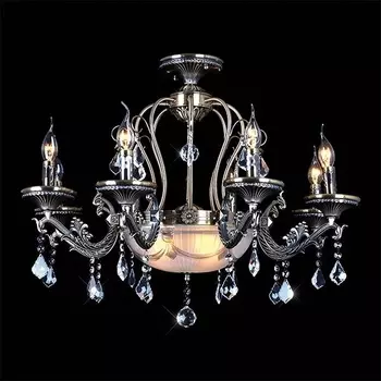 Подвесная люстра Eurosvet 22585/8+3 античная бронза