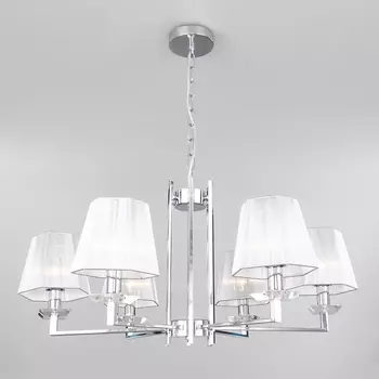 Подвесная люстра Eurosvet Alegria 60114/6 хром