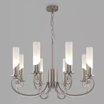 Подвесная люстра Eurosvet Banci 60117/8 никель