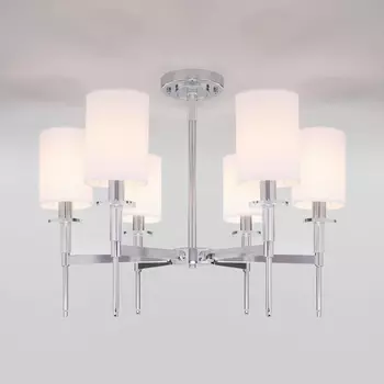 Подвесная люстра Eurosvet Brielle 60132/6 хром