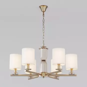 Подвесная люстра Eurosvet Caprera 60146/6 латунь