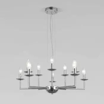 Подвесная люстра Eurosvet Cariso 60150/10 хром