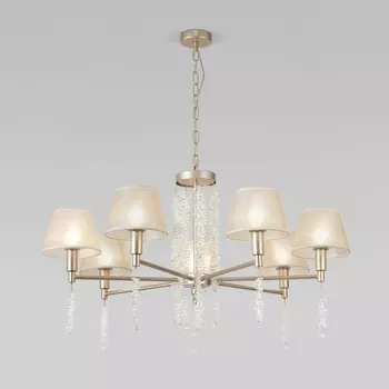 Подвесная люстра Eurosvet Charuel 60148/7 матовое золото