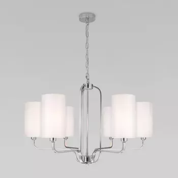 Подвесная люстра Eurosvet Purezza 60128/6 хром
