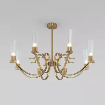 Подвесная люстра Eurosvet Rosher 60141/8 латунь