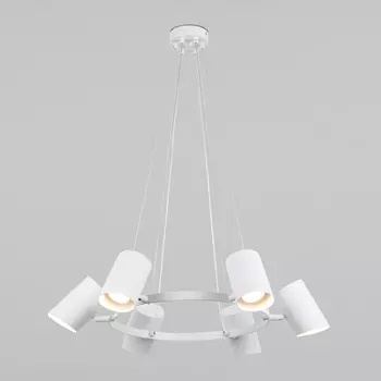 Подвесная люстра Eurosvet Splay 70147/6 белый
