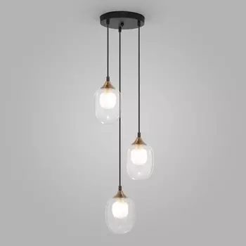 Подвесная люстра Eurosvet Spritz 70216/3 латунь