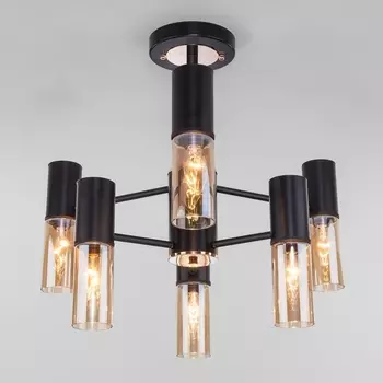 Подвесная люстра Eurosvet Tesoro 70125/6 черный