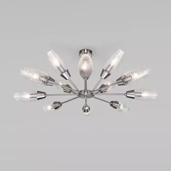 Подвесная люстра Eurosvet Thalia 60140/12 сатин-никель