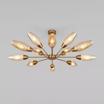 Подвесная люстра Eurosvet Thalia 60140/12 золото