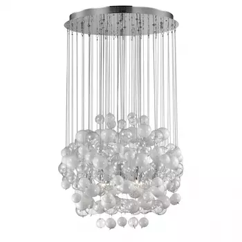 Подвесная люстра Ideal Lux Bollicine SP14 Bianco