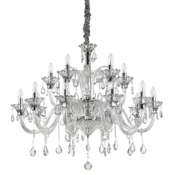 Подвесная люстра Ideal Lux Colossal SP15 Trasparente