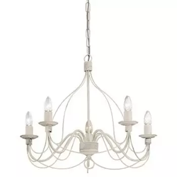 Подвесная люстра Ideal Lux Corte SP5 Bianco Antico