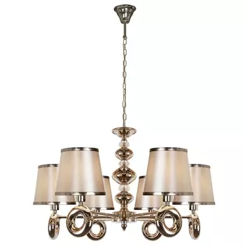 Подвесная люстра iLamp Brooklyn P2401-6 Nickel