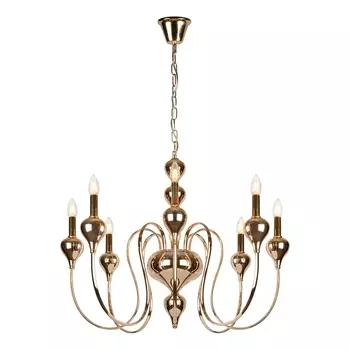 Подвесная люстра iLamp Lady 88003-8 GD