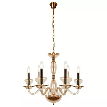 Подвесная люстра iLamp Mercury P9448-6 Gold