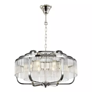 Подвесная люстра iLamp Qeens P9574-6 CR+CL