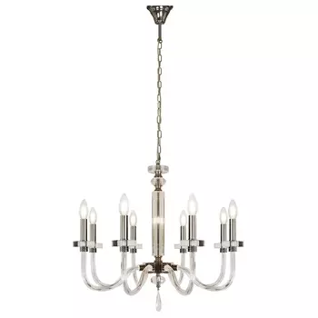 Подвесная люстра iLamp Vibe P9474-8 Nickel