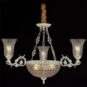 Подвесная люстра Illumico IL7286-6P-48 WT GD