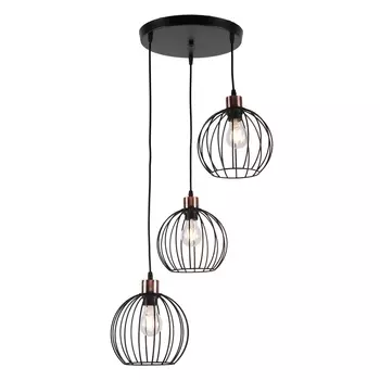 Подвесная люстра IMEX MD.0229-3-P BK