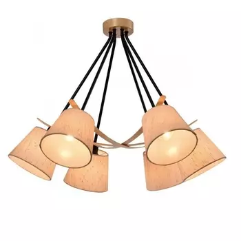 Подвесная люстра IMEX Soul MD.19412-6-P-BK