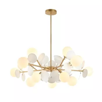 Подвесная люстра Lumien Hall Ilmari LH4136/15P-GD-WT