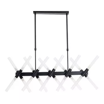 Подвесная люстра Lumina Deco Alford LDP 6036-20 BK