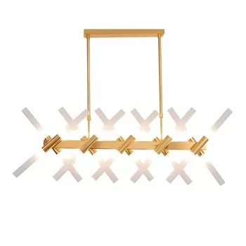 Подвесная люстра Lumina Deco Alford LDP 6036-20 GD