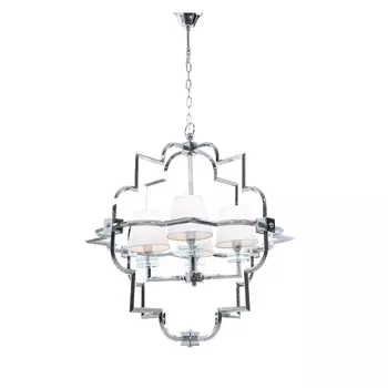 Подвесная люстра Lumina Deco Baltimore LDP 8020-4 CHR+WT