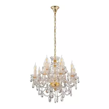 Подвесная люстра Lumina Deco Eliza LDP 7026-8+4 SL+GD