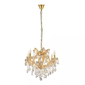 Подвесная люстра Lumina Deco Eliza LDP 7029-6 GD