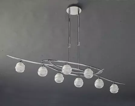 Подвесная люстра Mantra Loop Chrome 1800 /1800