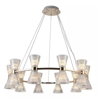 Подвесная люстра Newport 3610+10/S gold М0065261