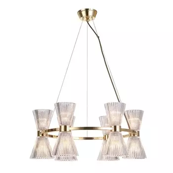 Подвесная люстра Newport 3616/S gold