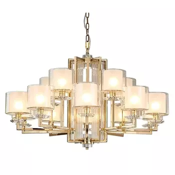 Подвесная люстра Newport 4410+5/C Gold