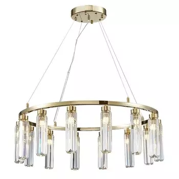 Подвесная люстра Newport 4528+6/S gold М0065986