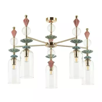 Подвесная люстра Odeon Light Bizet 4855/5C